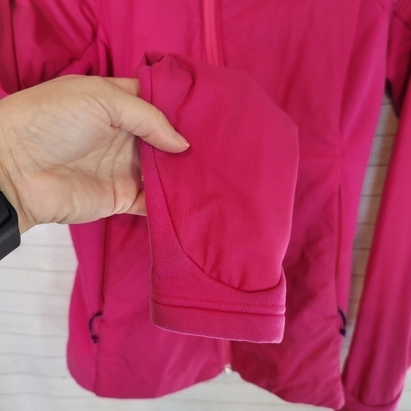 THE NORTH FACE SUMMIT SERIES WINDSTOPPER HOT PINK FULL ZIP HOODED JACKET… - Picture 8 of 16